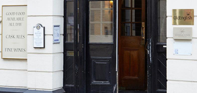 George Hotel By Greene King Inns Huntingdon Exterior foto