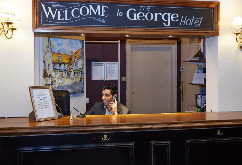 George Hotel By Greene King Inns Huntingdon Exterior foto